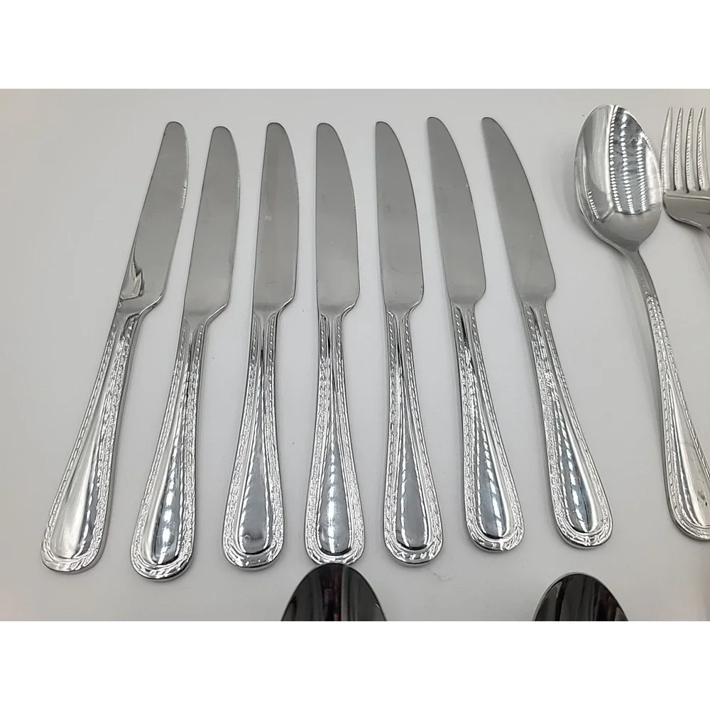 20pc Kitchinox‎ Tableart Seaport Flatware Set Replacements Tablespoon Knife Fork